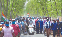Police from BJP-ruled states terrorising voters in Nandigram