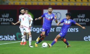 UAE thrash India 6-0 in football friendly UAE thrash India 6-0 in football friendly