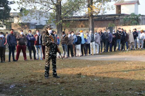 Assam polls: Women turn out in large numbers in morning hours, overall situation peaceful