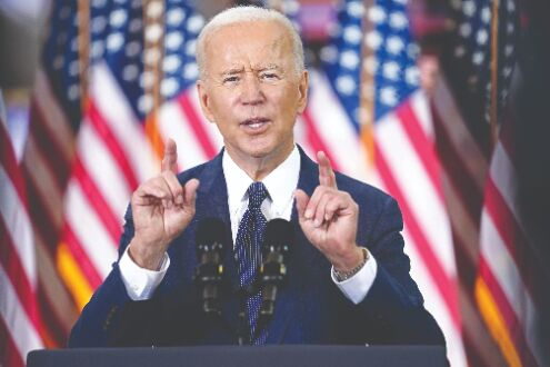 Biden unveils once in a generation spending plan Biden unveils once in a generation spending plan