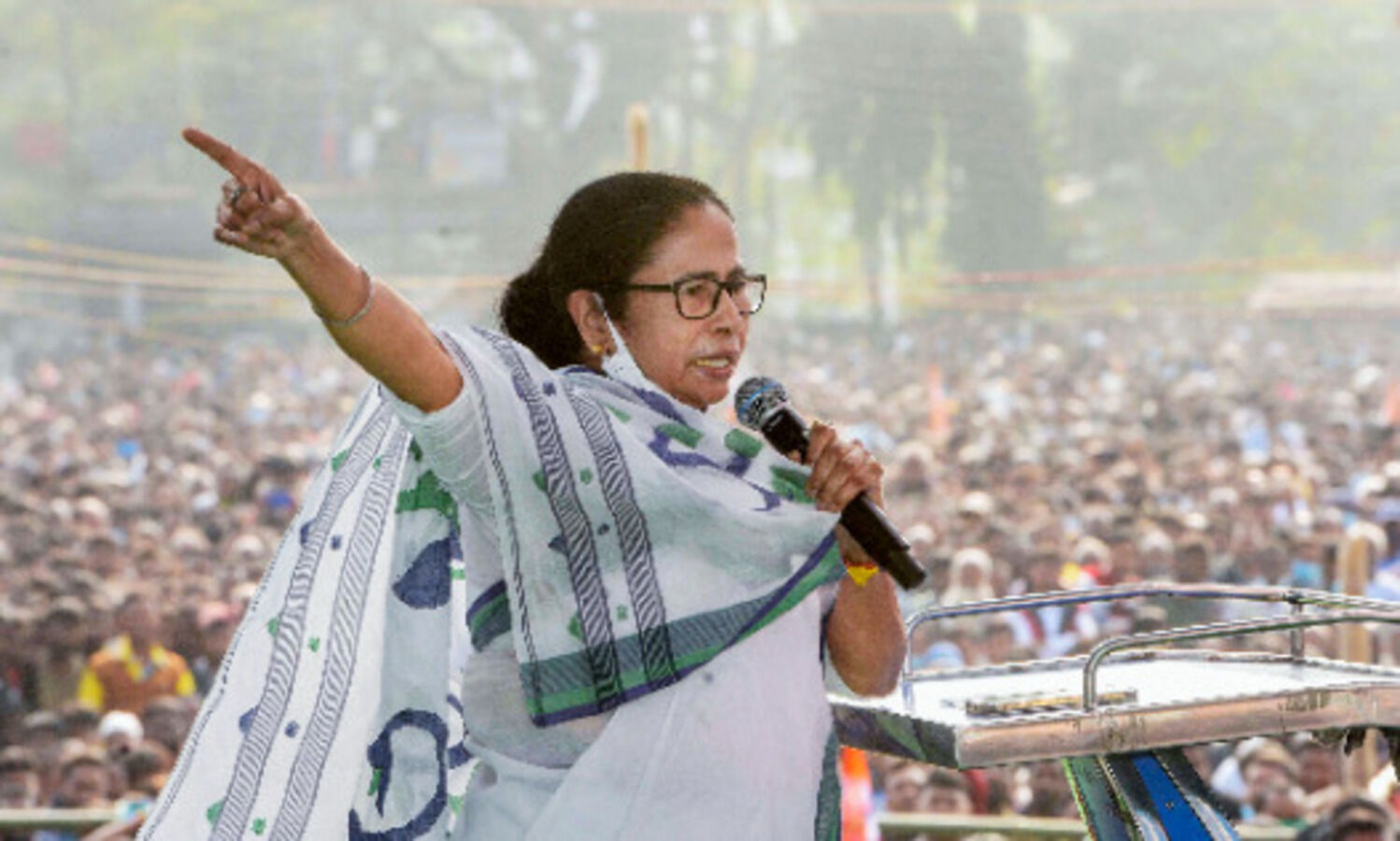Not your partys member: Mamata hits back at Modi over second seat contest dig