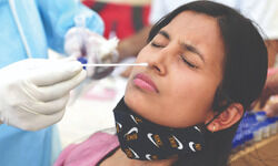 India logs highest single-day rise of 81,466 cases in 6 months India logs highest single-day rise of 81,466 cases in 6 months