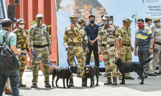 CISF, other agencies conduct bomb detection drill near media centre in Delhi
