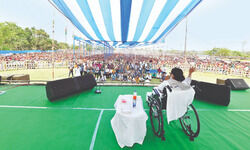 BJP men forcibly occupying booths, using Central forces to unleash terror