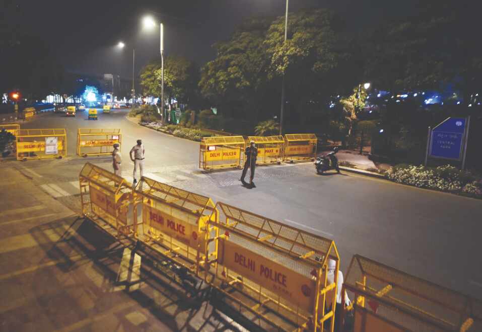 Night curfew in Delhi till April 30 Night curfew in Delhi till April 30
