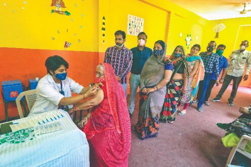 India fastest nation to give 100 mn doses of vaccine India fastest nation to give 100 mn doses of vaccine