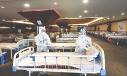 Beds filling fast, govt moves to bring infra back to Nov levels Beds filling fast, govt moves to bring infra back to Nov levels