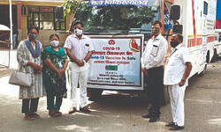 1.1K cases; rural Ggm behind on vax