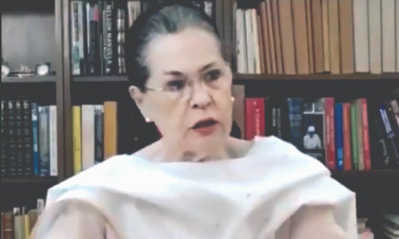 Sonia accuses Modi govt of gross unpreparedness Sonia accuses Modi govt of gross unpreparedness