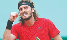 Tsitsipas beats Evans to reach Monte Carlo Masters final