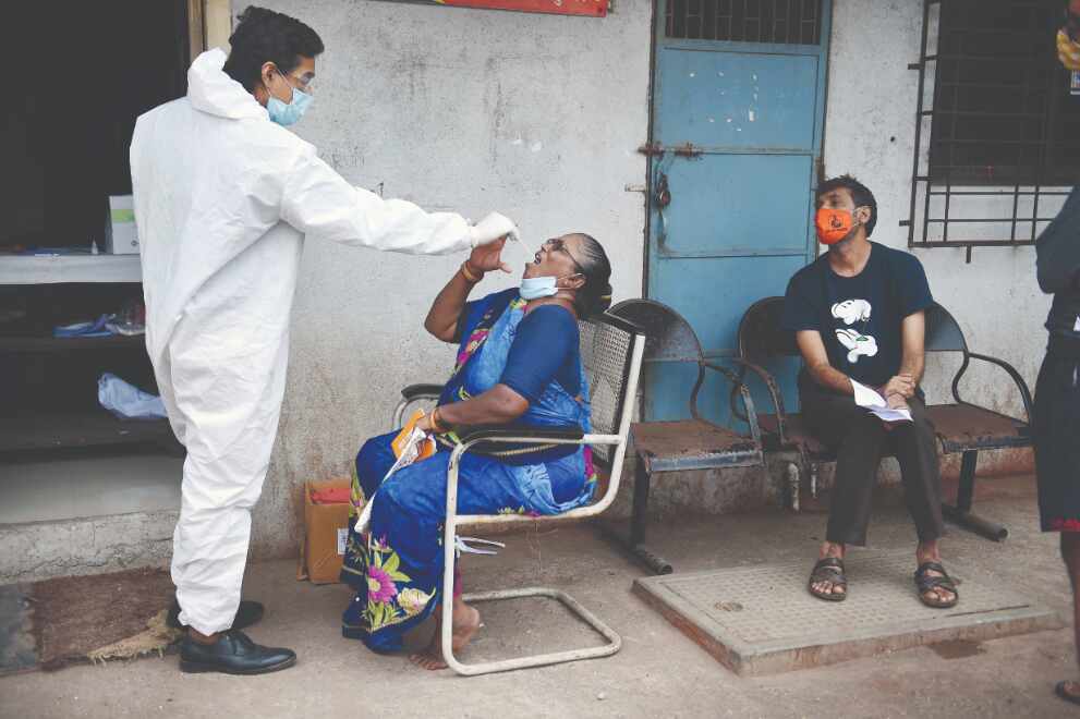 Maha reports over 67K new Covid cases, highest so far Maha reports over 67K new Covid cases, highest so far