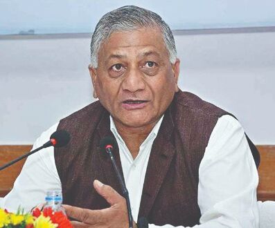 Union Minister VK Singh seeks Covid bed for brother, clarifies