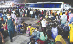 Fears of extension push migrant workers to pack up, flee Capital Fears of extension push migrant workers to pack up, flee Capital