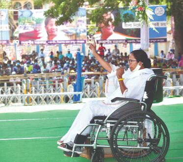 For peace to prevail in state, ensure TMCs victory: Mamata