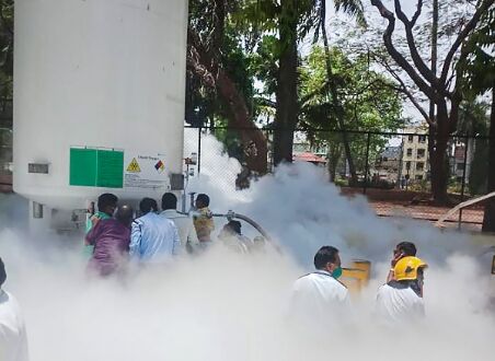 22 Covid patients die after Nashik oxygen tank leak 22 Covid patients die after Nashik oxygen tank leak