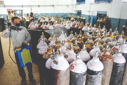 Several states in deep oxygen crisis Several states in deep oxygen crisis