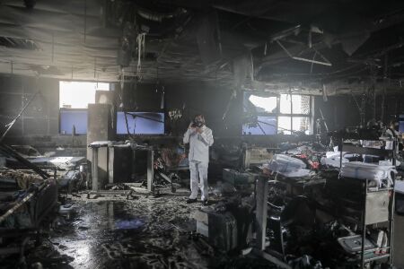 Maha: 15 patients die in fire at Virar Covid hospital
