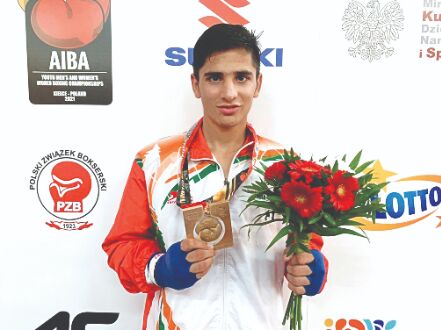 Golden high: Sachin clinches gold in youth world boxing Golden high: Sachin clinches gold in youth world boxing