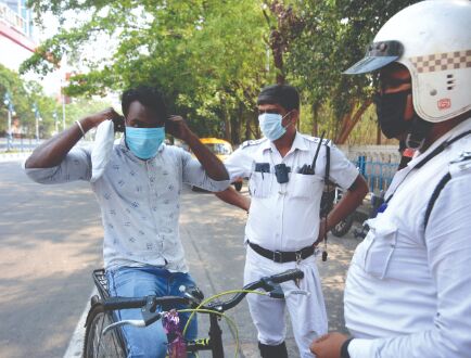 1,836 people prosecuted for not wearing mask in a week