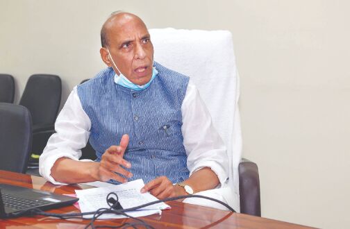 Medical facilities of DPSUs, OFB to treat civilian COVID-19 patients: Rajnath after review meet