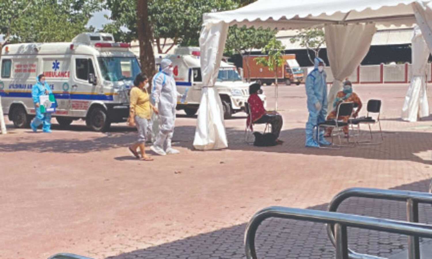 No hope: Covid patients, suspects turned away; day one sees chaos
