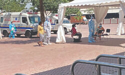 No hope: Covid patients, suspects turned away; day one sees chaos No hope: Covid patients, suspects turned away; day one sees chaos