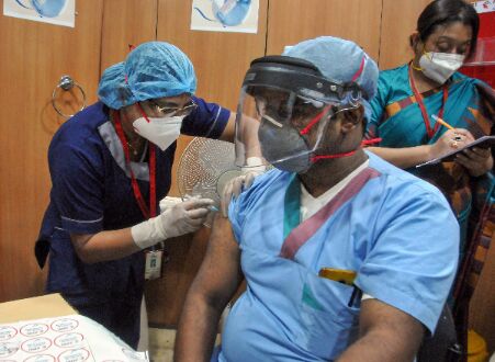 Over 14.19 crore COVID-19 vaccine doses administered in India