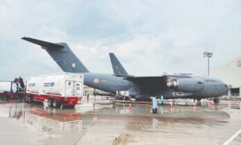 Oxygen tankers from Thailand arrive in India Oxygen tankers from Thailand arrive in India