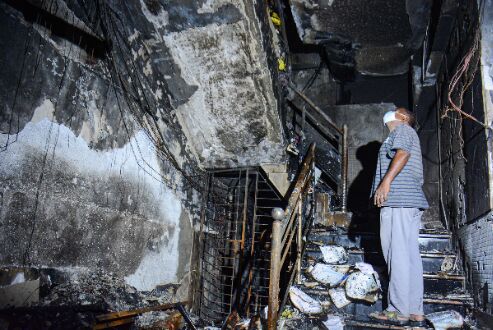 Maha: Four patients die after fire at Thane private hospital Maha: Four patients die after fire at Thane private hospital