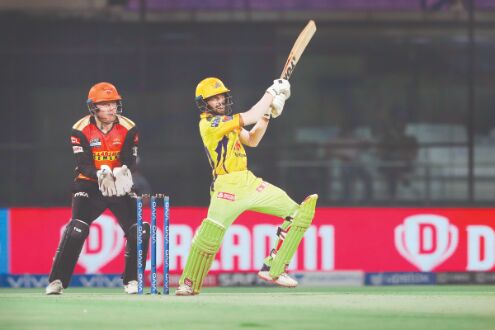 CSK march on with another victory over SRH CSK march on with another victory over SRH