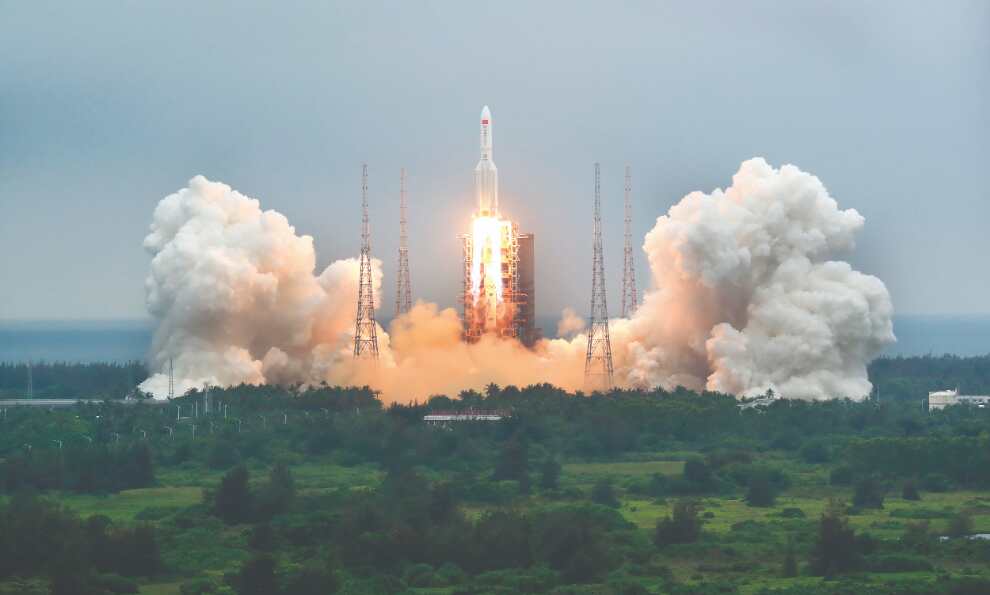 China successfully launches core module of its space station China successfully launches core module of its space station