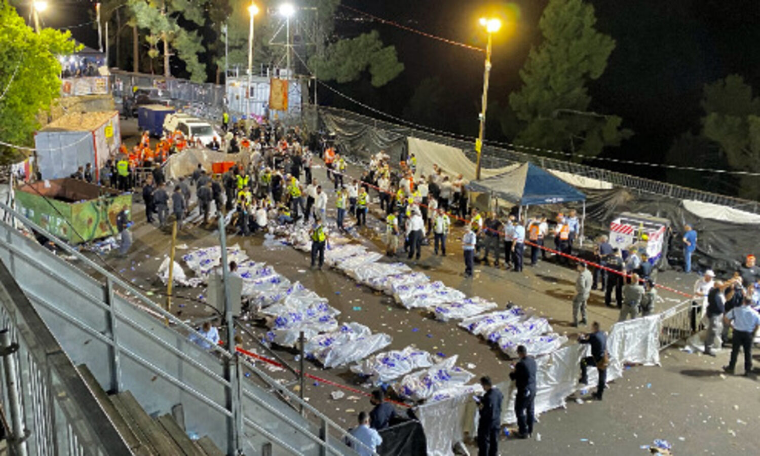 44 killed in stampede at Jewish religious festival in Israel