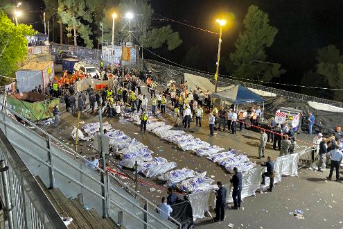 44 killed in stampede at Jewish religious festival in Israel 44 killed in stampede at Jewish religious festival in Israel