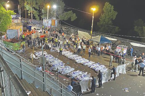 45 killed in stampede at Jewish religious festival in Israel 45 killed in stampede at Jewish religious festival in Israel
