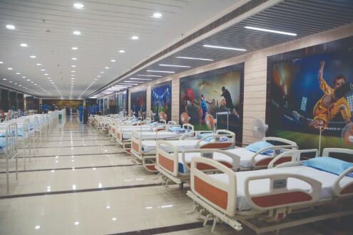Covid care unit with 200 beds launched at Kishore Bharati Std