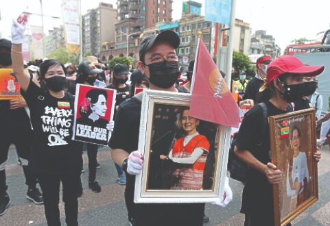 7 reported killed as Myanmar protests aim to shake the world