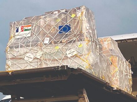 France, Taiwan, Uzbekistan, Belgium send med supplies France, Taiwan, Uzbekistan, Belgium send med supplies