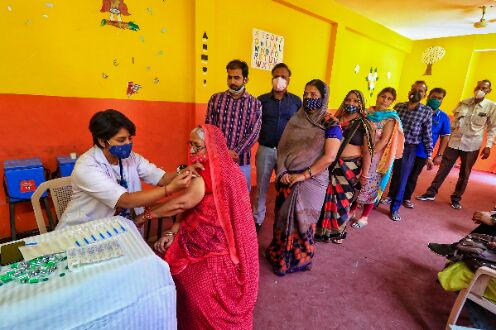 COVID-19 vaccination for people above 18 begins in Delhi COVID-19 vaccination for people above 18 begins in Delhi