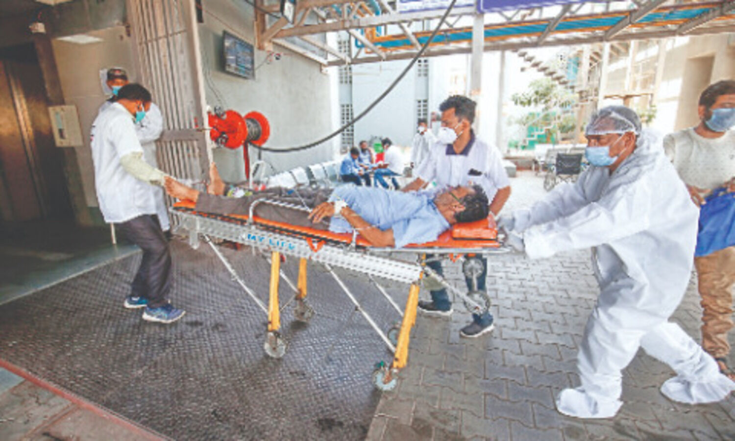 Conduct fire safety review of hospitals, nursing homes