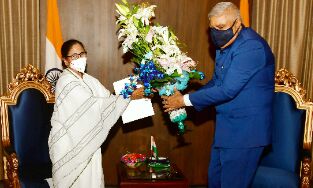 Mamata sworn-in as Bengal CM for 3rd time