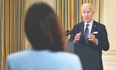 Biden aims to vaccinate 70% of American adults by July 4 Biden aims to vaccinate 70% of American adults by July 4