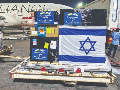 IAF brings empty O2 cylinders, cryo-containers from abroad IAF brings empty O2 cylinders, cryo-containers from abroad