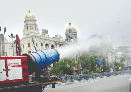 KMC to introduce new sanitiser machines