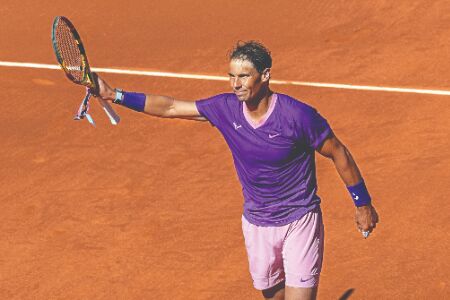 Nadal reaches Madrid Open quarters, Barty into final