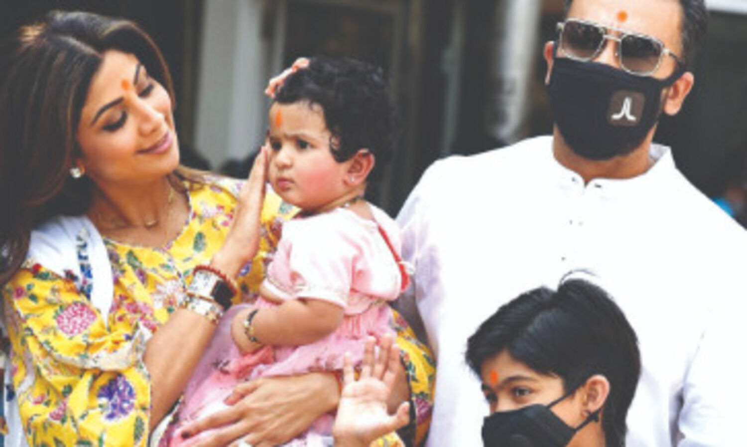 Shilpa Shettys husband, children test positive for COVID-19