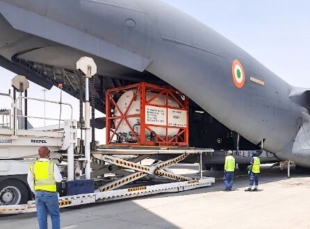 India received 2,060 oxygen concentrators, 3 O2 generation plants as foreign aid on Friday