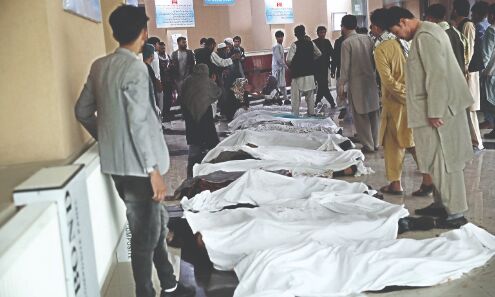 Death toll soars to 50 in school bombing in Kabul