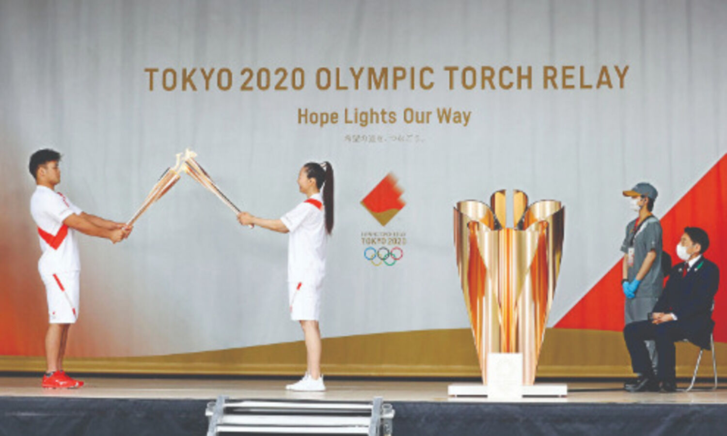 Tokyo Olympic torch relay pulled off streets in Hiroshima