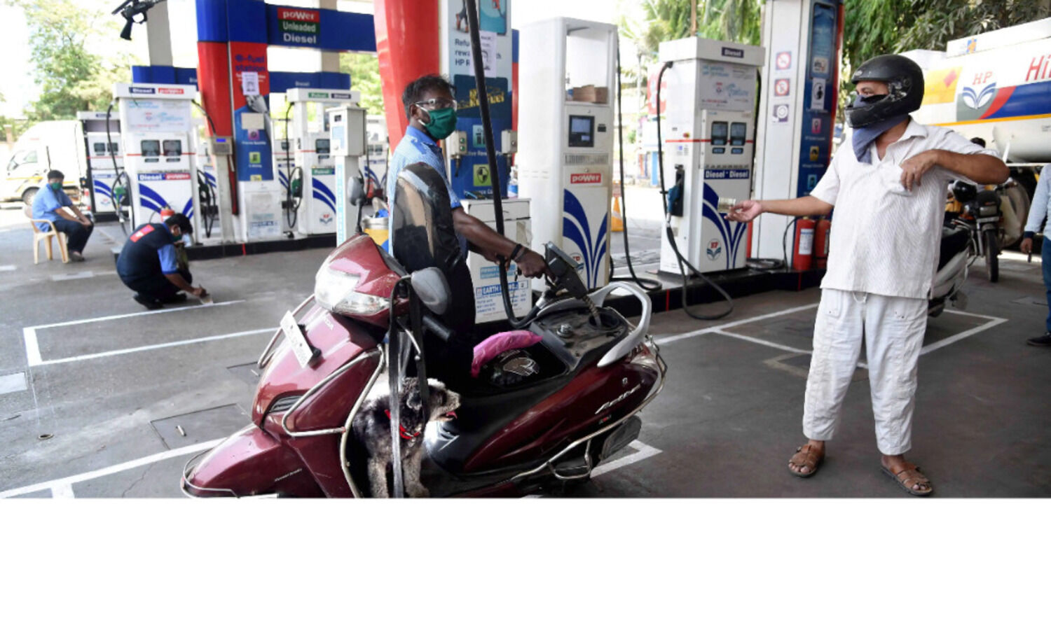 Fuel prices rise again; petrol above `100 in some districts