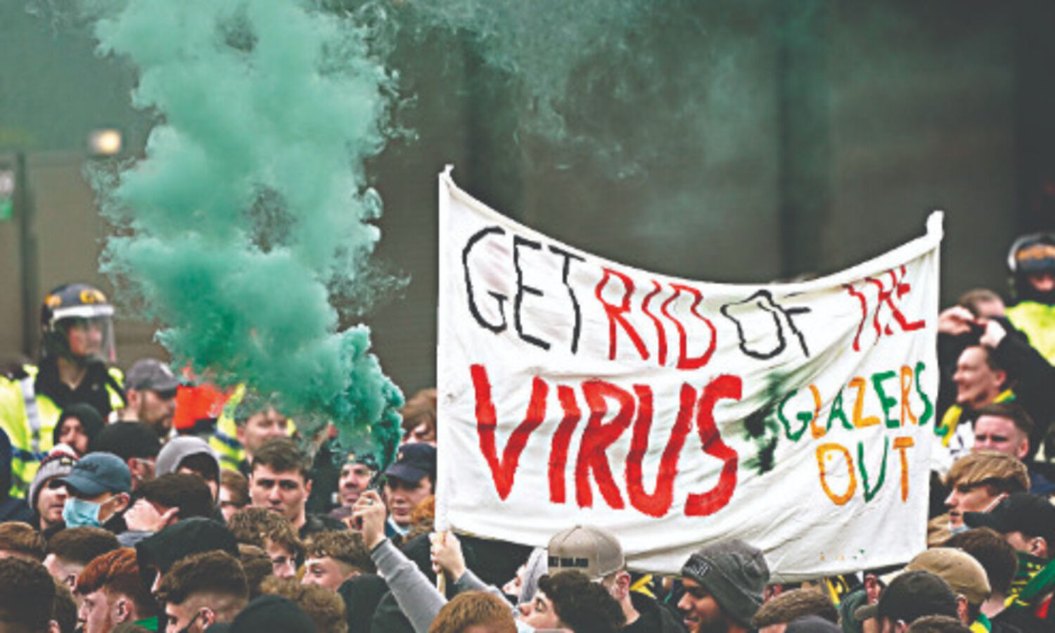 Protests outside, struggles inside: Man U lose to Liverpool